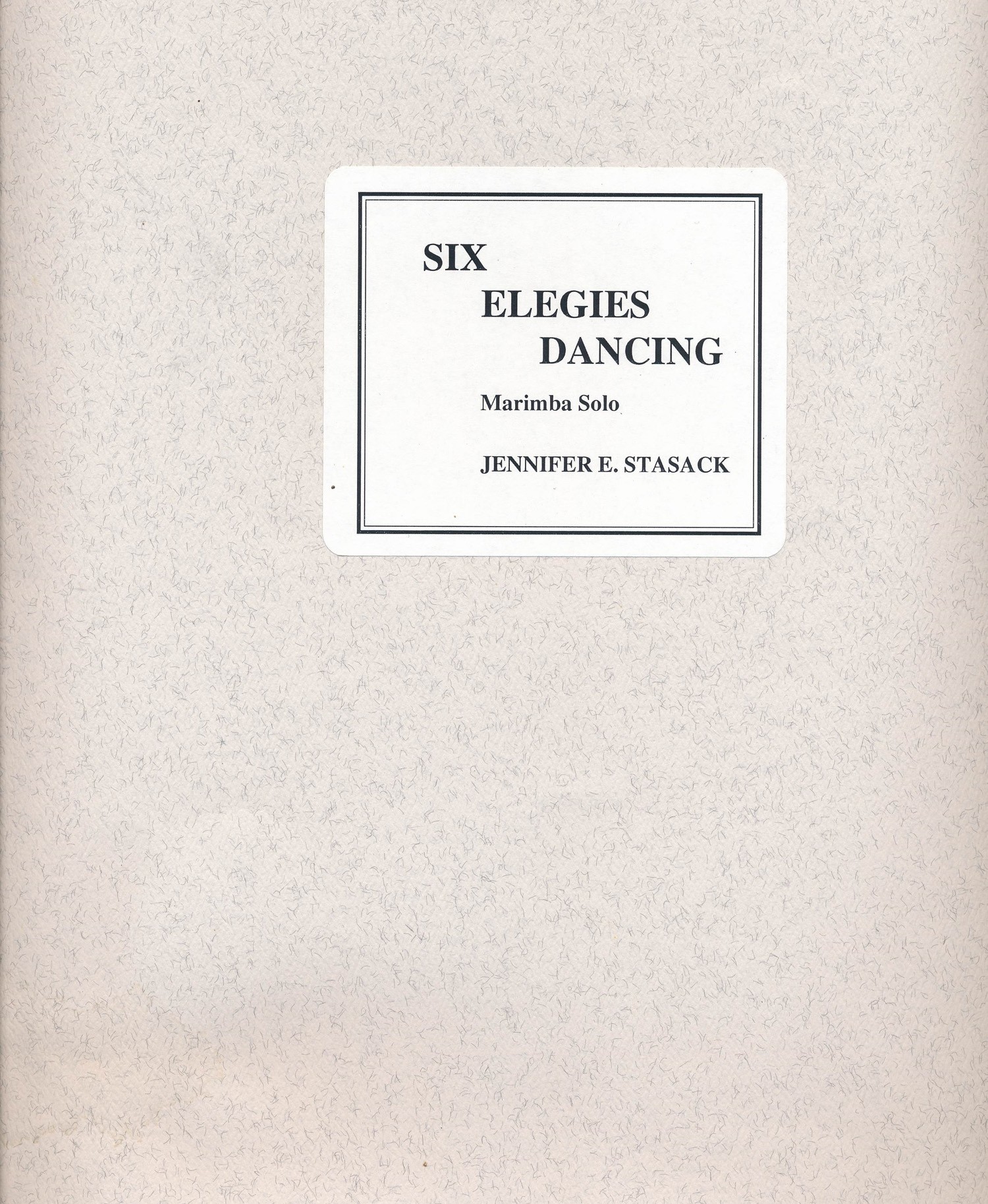 Six Elegies Dancing