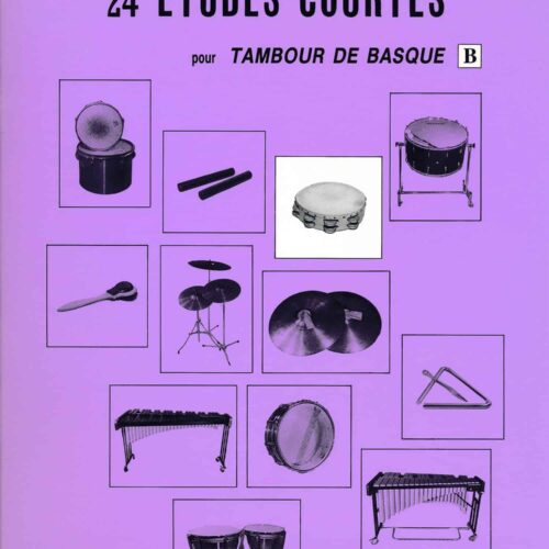 24 Etudes Courtes - Tambour De Basque