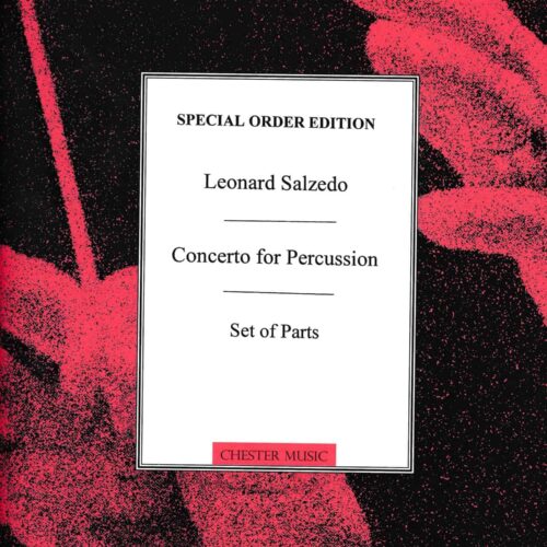 Concerto For Percussion Op. 74 - Parts