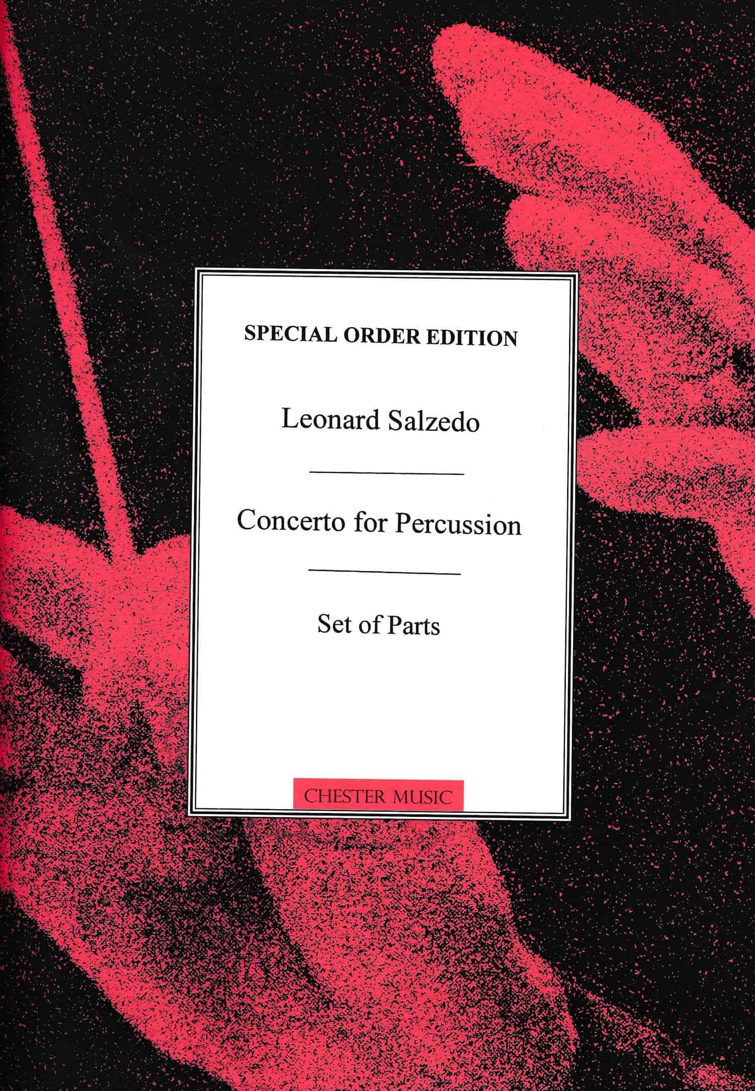 Concerto For Percussion Op. 74 - Parts