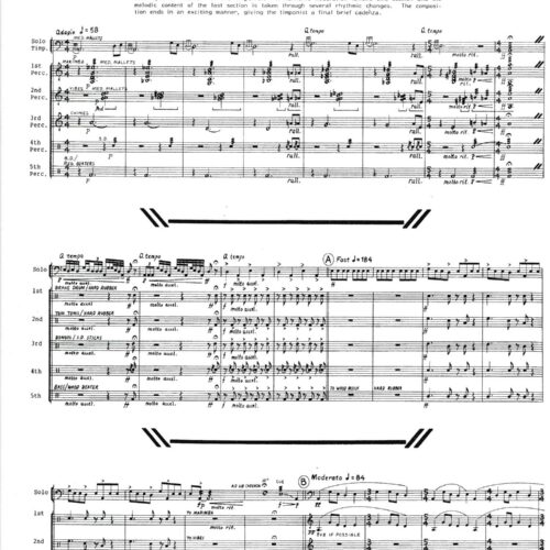 Concerto for TImpani and Percussion Ensemble
