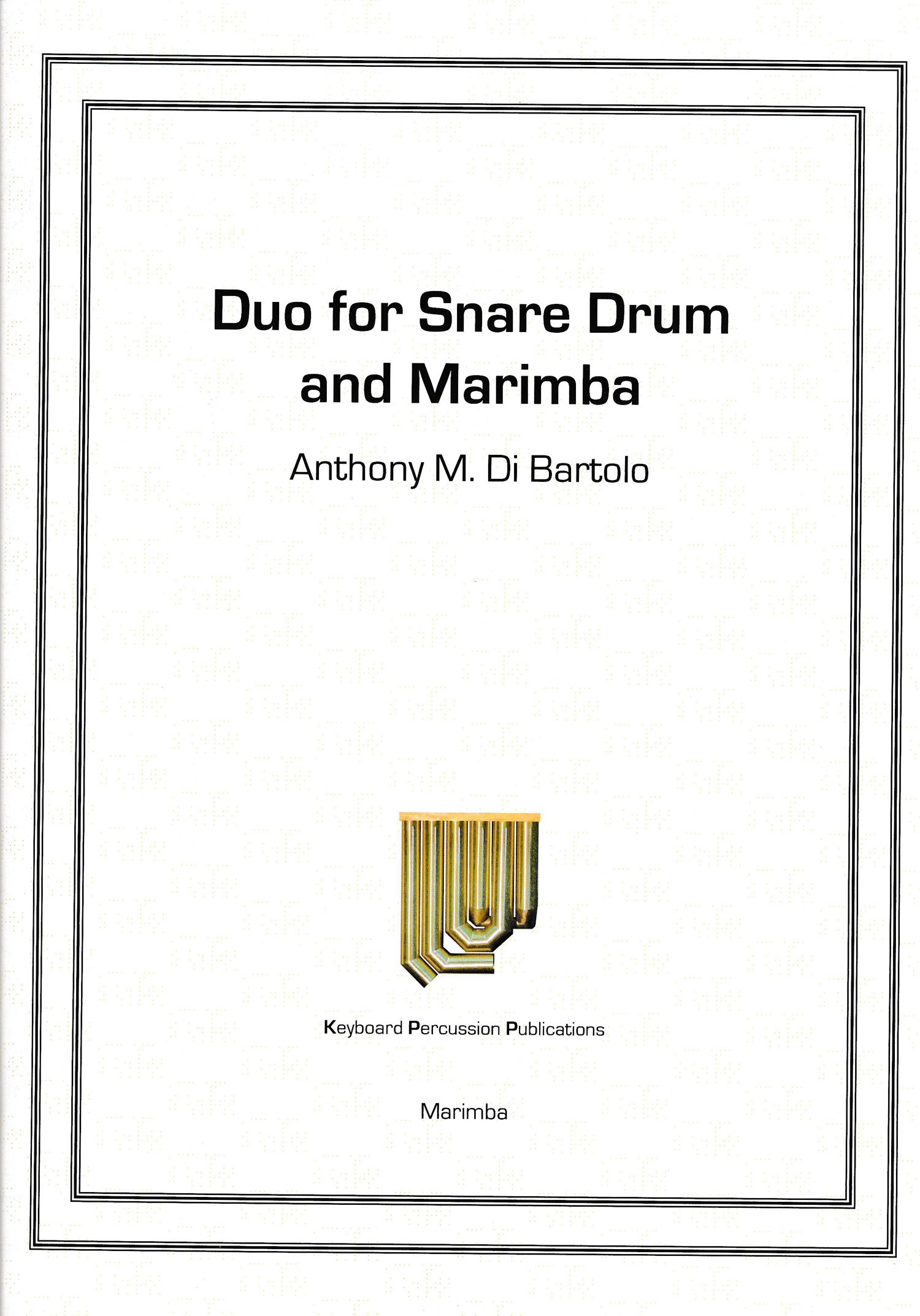 Duo for Snare Drum and Marimba