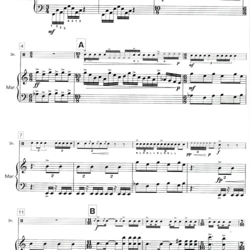 Duo for Snare Drum and Marimba