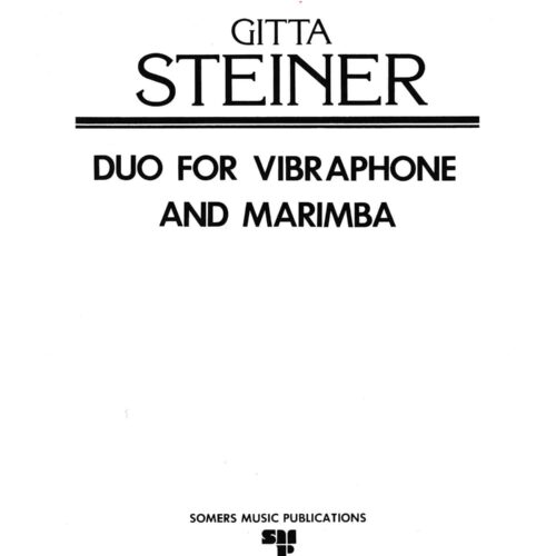 Duo for Vibraphone and Marimba