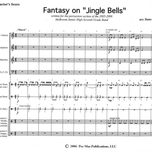 Fantasy On Jingle Bells arr. Dane Newlove