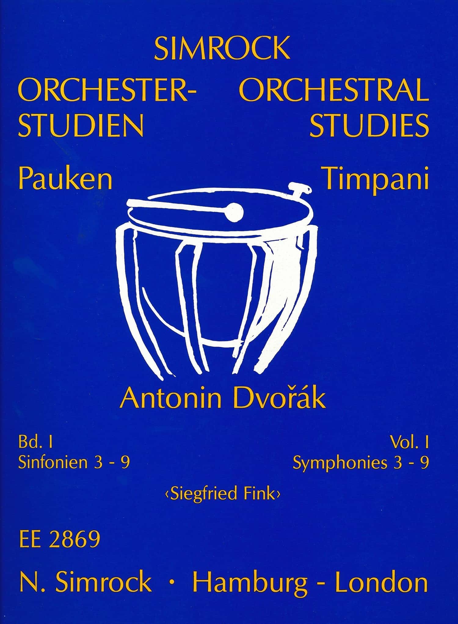 Orchestral Studies - Timpani Vol. 1 Symphonies 3 - 9
