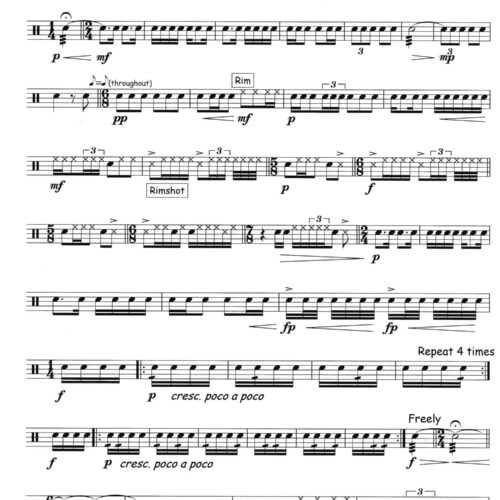 Percussion Solos - Volume I