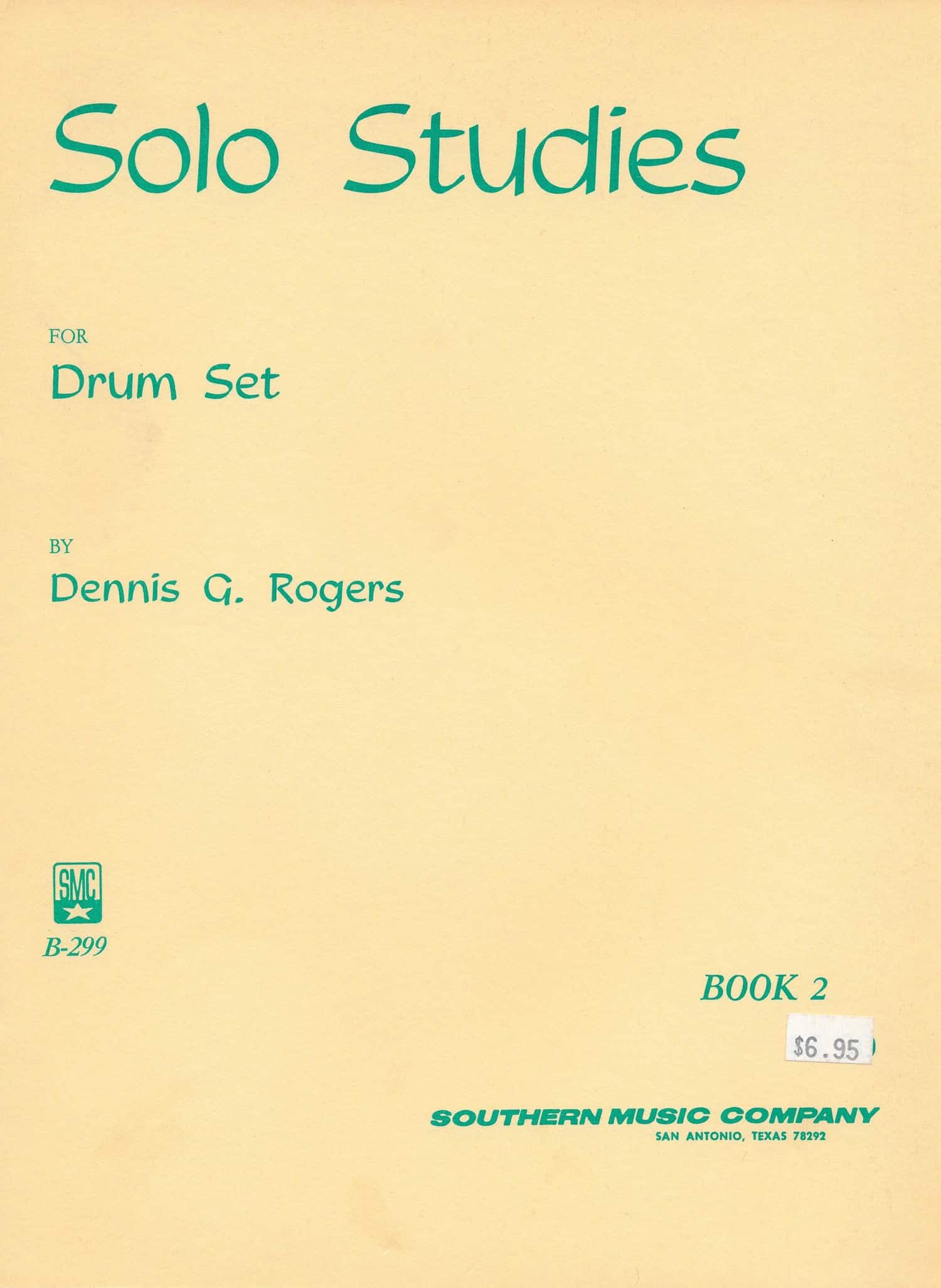 Solo Studies for Drum Set - book 2