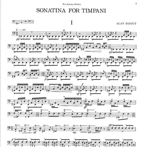 Sonatina For Timpani