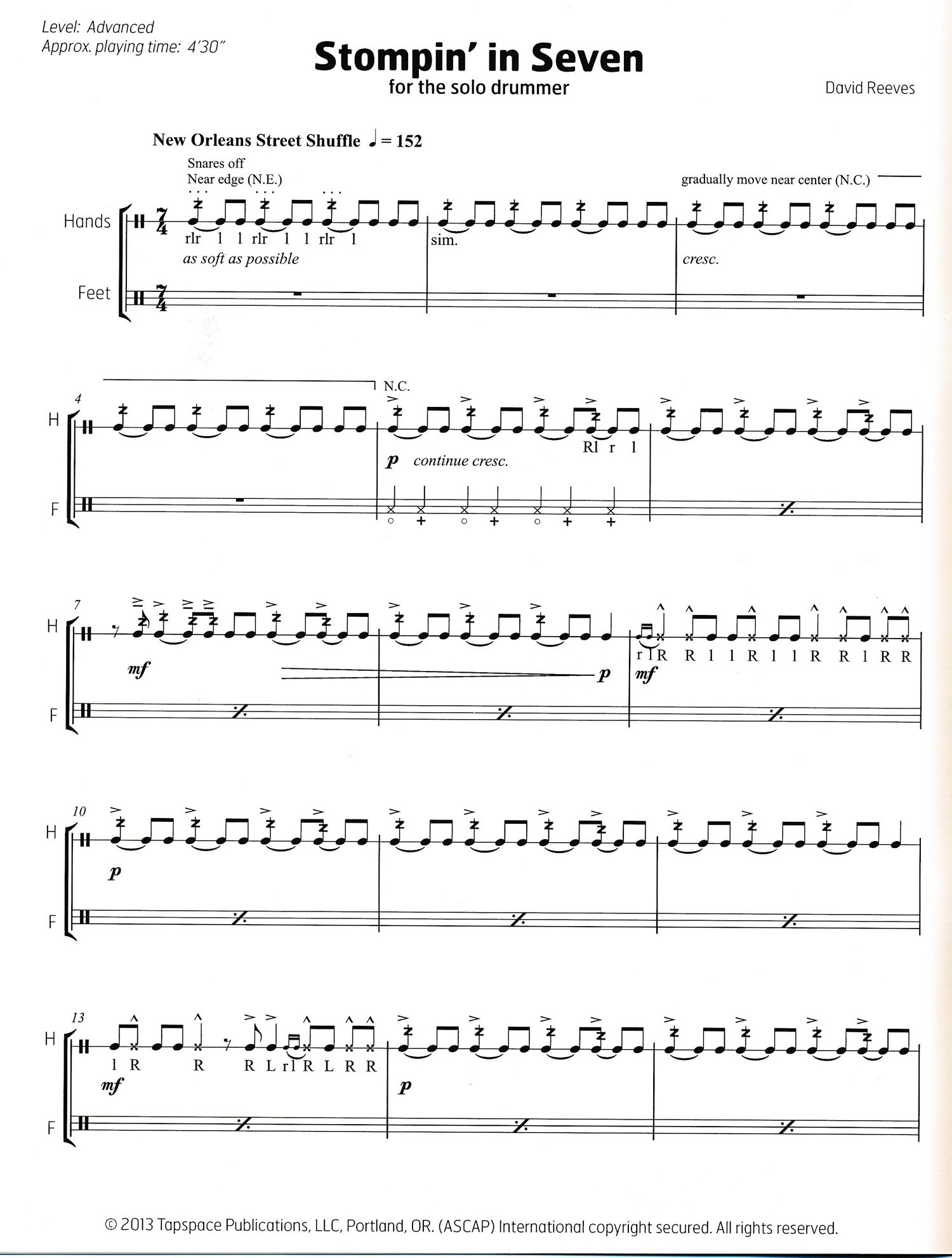 Stompin' In Seven by David Reeves