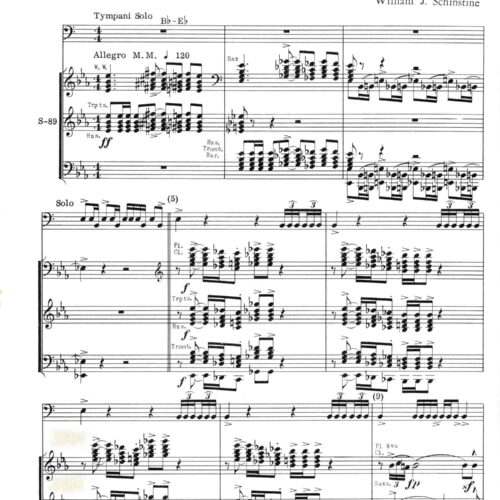 Tympolero (conductor Score)