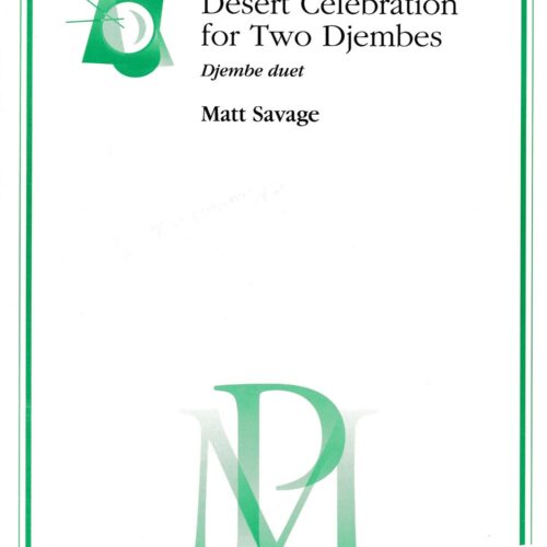 Desert Celebration For Two Djembes