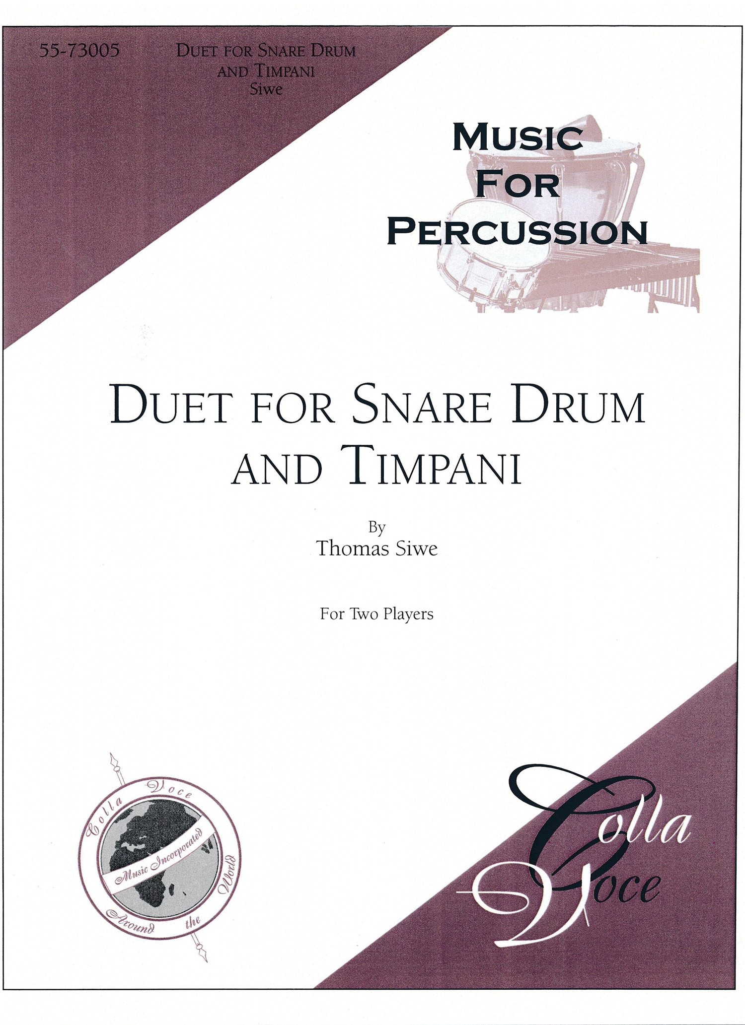 Duet For Snare Drum And Timpani
