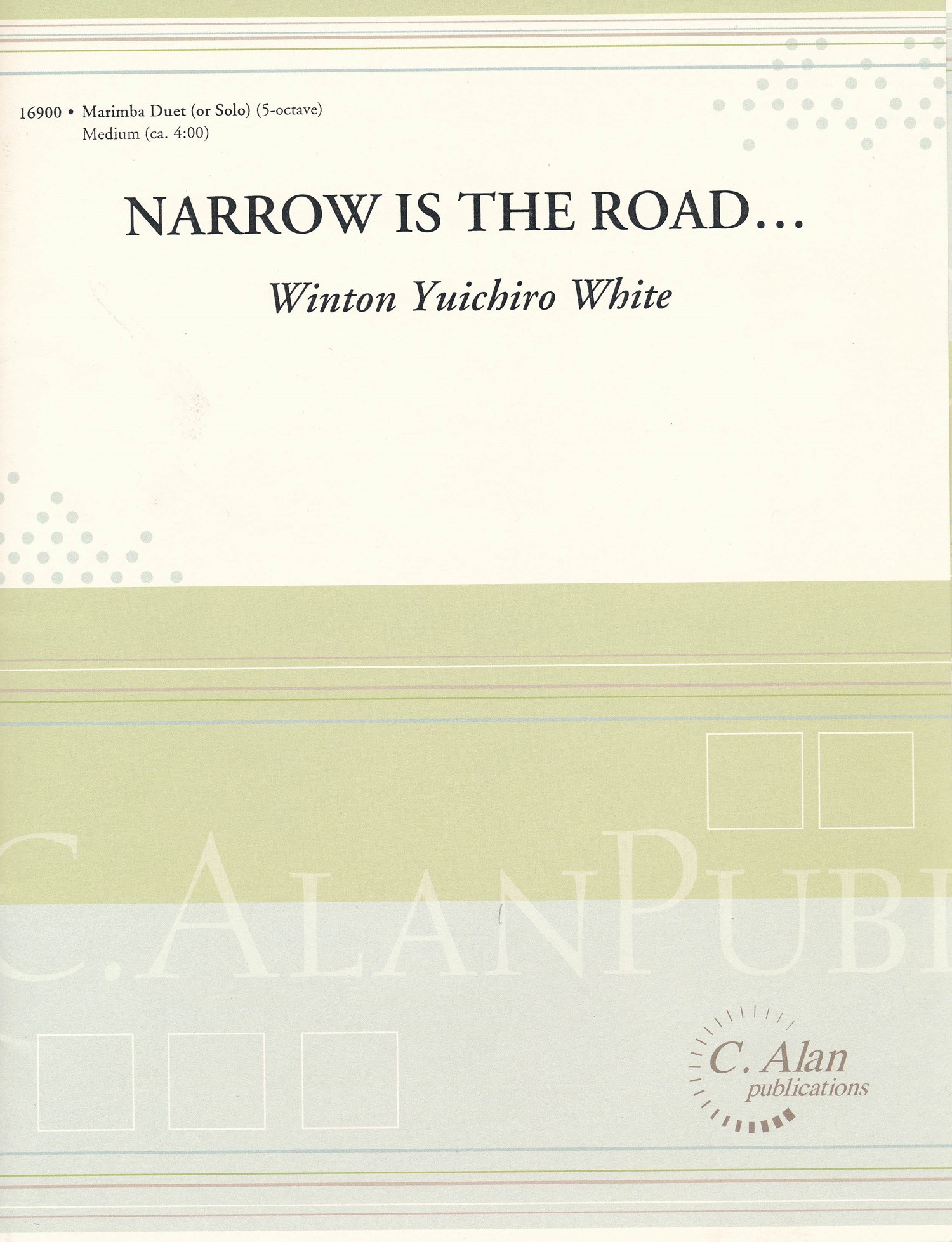 Narrow is the Road... by Winton Yuichiro White