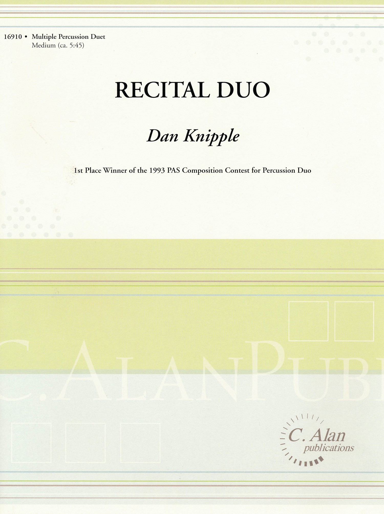 Recital Duo by Dan Knipple