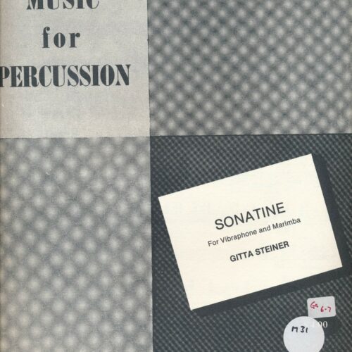 Sonatine by Gitta Steiner