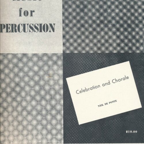 Celebration And Chorale by Neil De Ponte