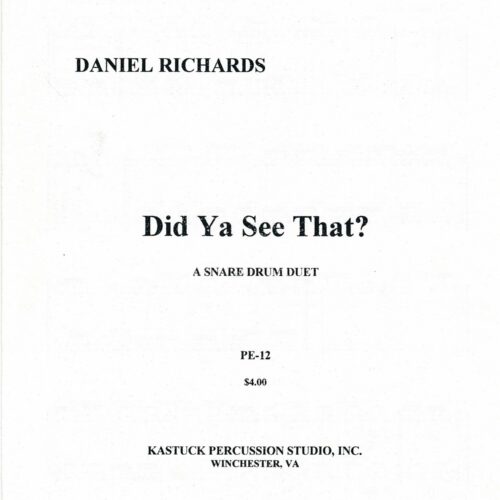 Did Ya See That?
