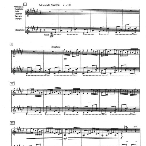 Laideronnette: Empress Of The Pagodas by Ravel arr. Richard Janicki