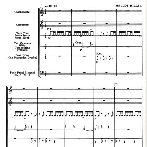 Prelude For Percussion by Malloy Miller