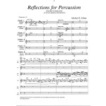 Reflections For Percussion by Michael Schutz