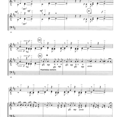 Duo For Violin And Marimba by Daniel Levitan