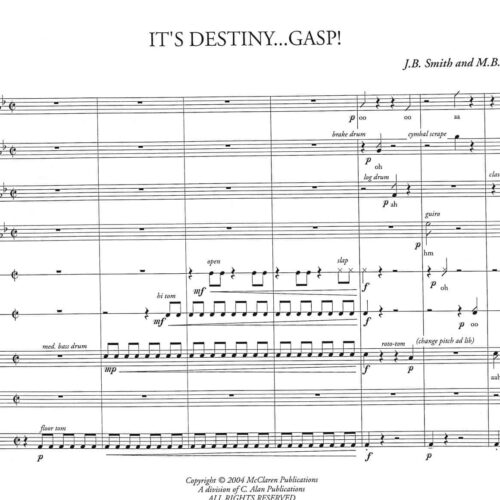 It's Destiny... Gasp! by J B Smith & Hanrahan