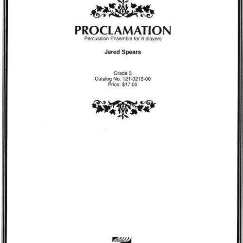Proclamation