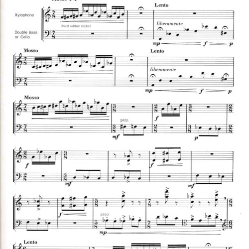 Three Movements for Xylophone and Double Bass