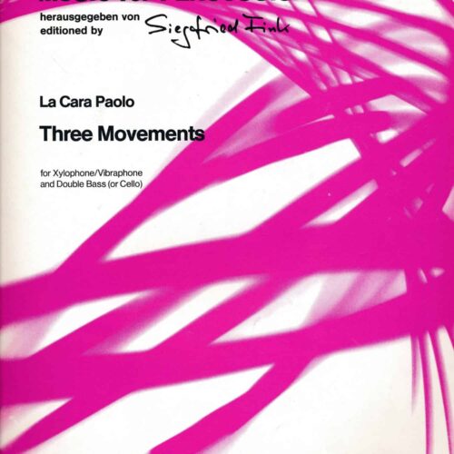 Three Movements for Xylophone and Double Bass
