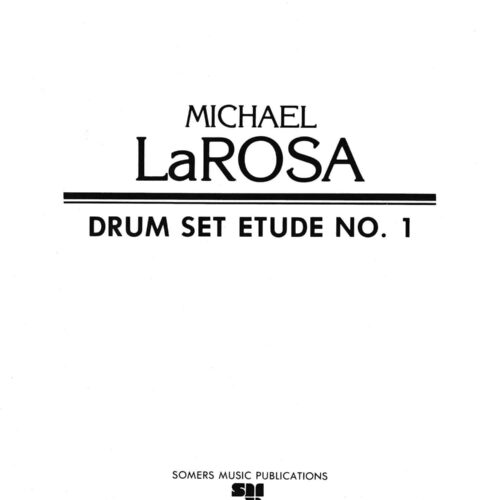 Drum Set Etude No. 1