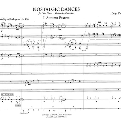Nostalgic Dances by Luigi Zaninelli