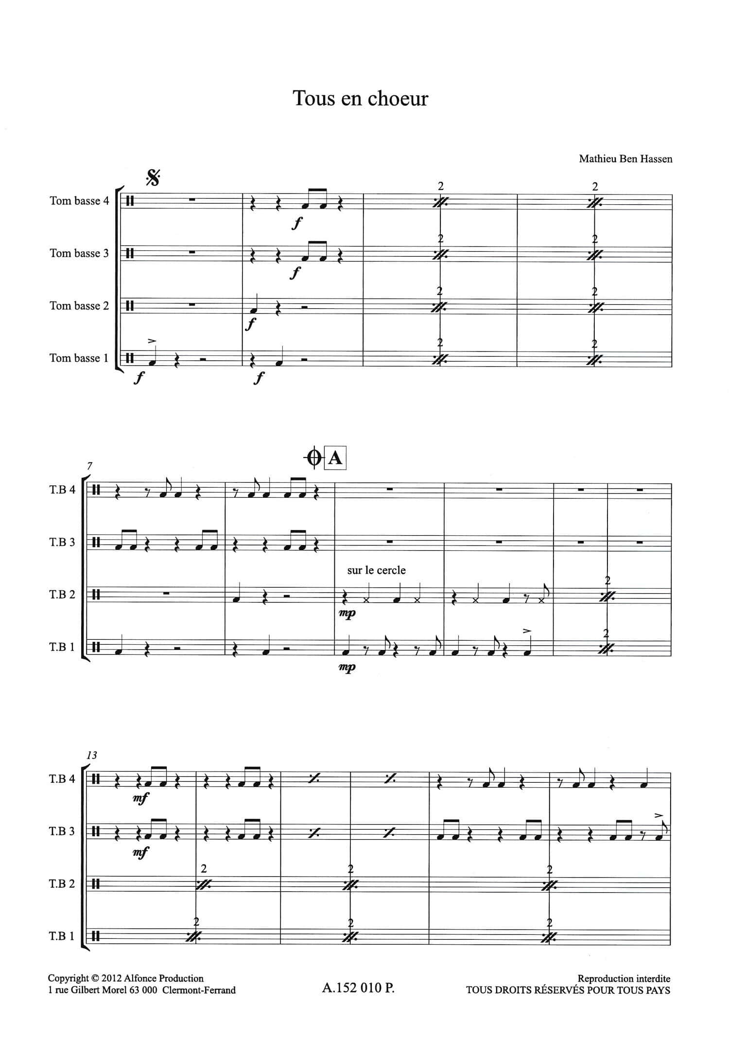 Tous en choeur by Mathieu Ben Hassen