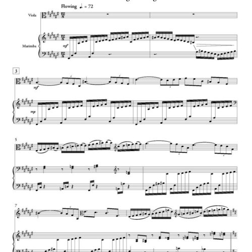 Songbook for Viola & Marimba by David Gillingham