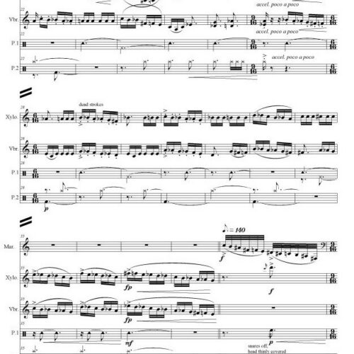 White Knuckle Stroll - Ensemble Version by Casey Cangelosi