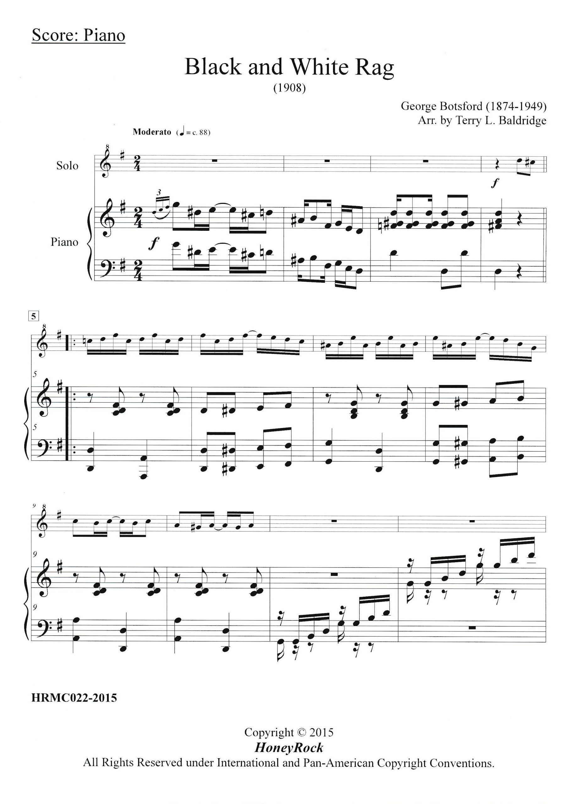 Ragtime Xylophone Vol.1