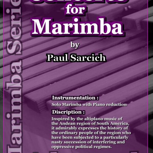 Concerto for Marimba and Small Orchestra (Piano Red)