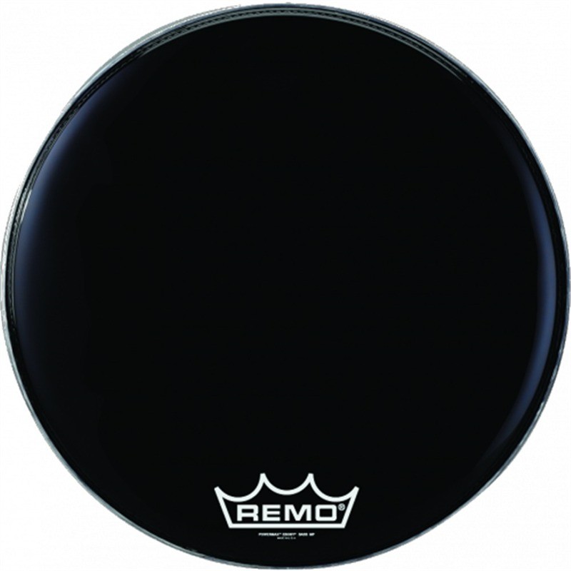Remo: PowerMax Ebony 16" Marching Bass Head (Crimplock)