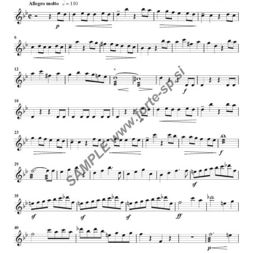 Symphony No. 40, 1st mov. Theme