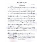 Interactions for Baritone Saxophone & Percussion by Zachary Cairns