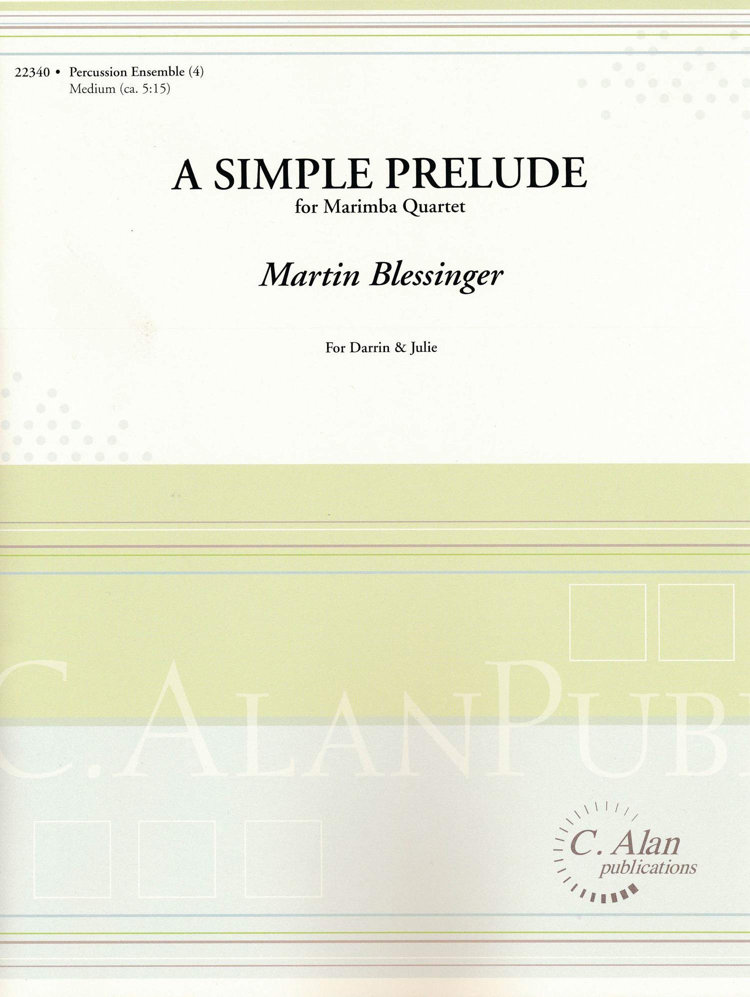 A Simple Prelude by Martin Blessinger
