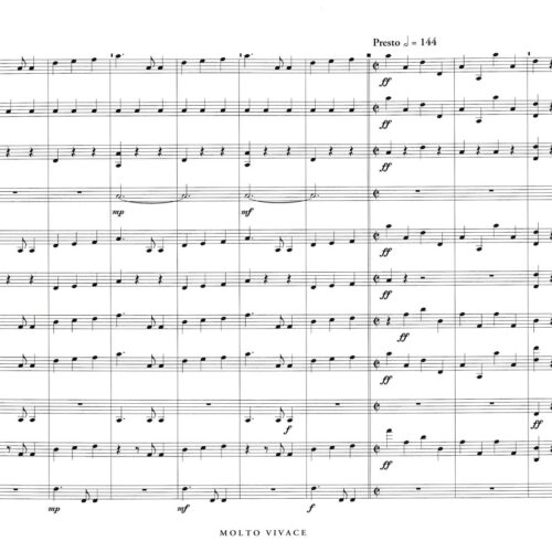Molto Vivace from Symphony no. 9 by Beethoven arr. Josh Gottry