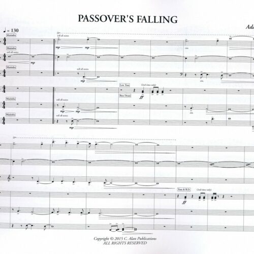 Passover's Falling by Adam Miller