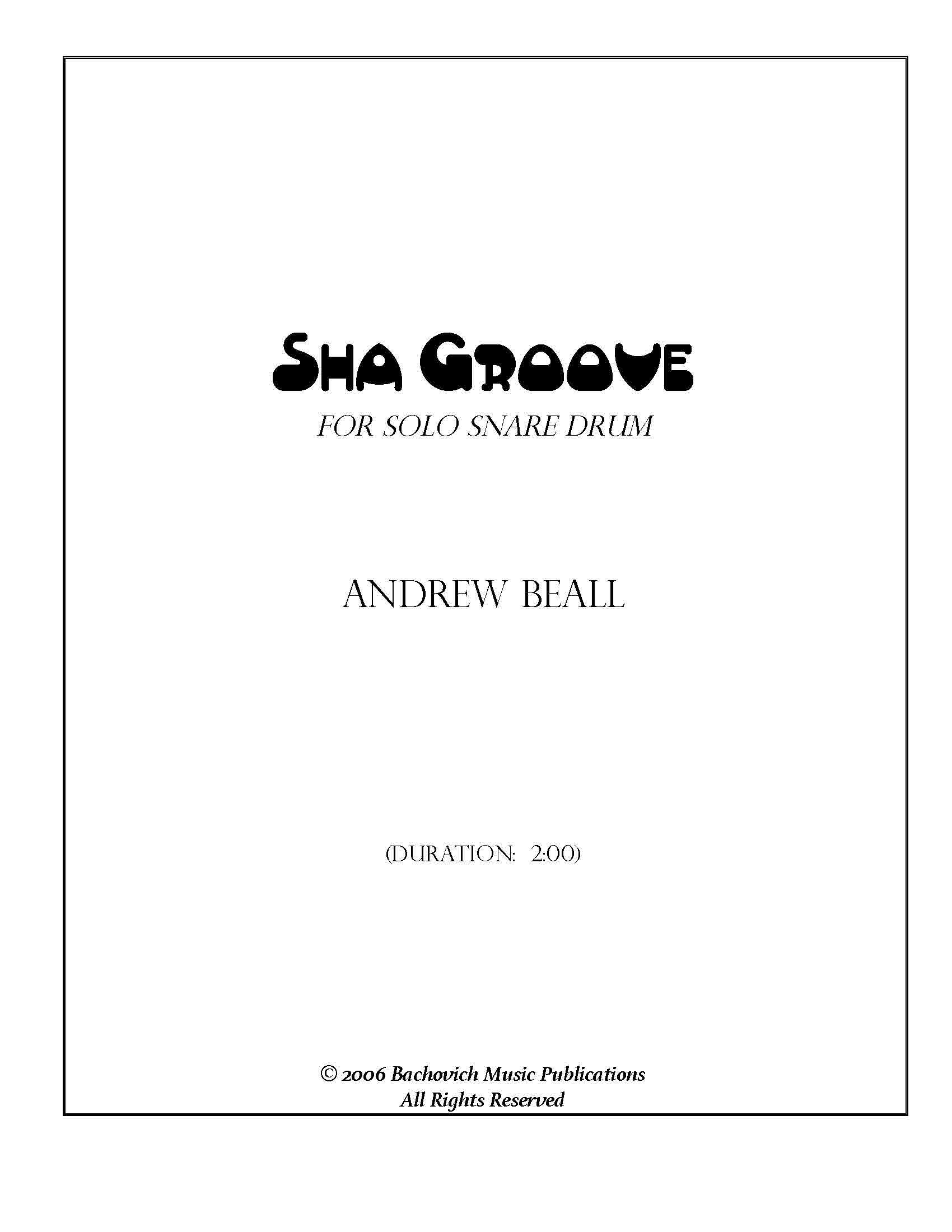 Sha Groove