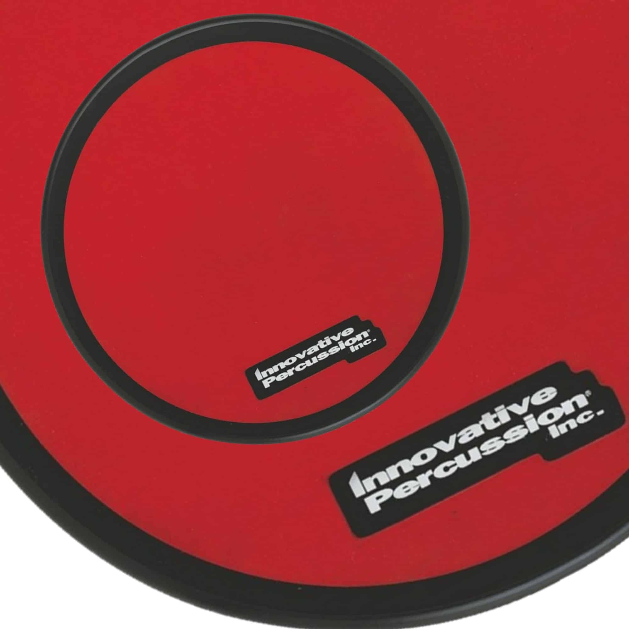 Innovative Percussion Red Gum Rubber Pad with Rim