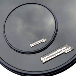 Innovative Percussion CP1-R Black Corps Pad with Rim