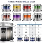 Pearl Maple Championship 6/6/8/10/12/13" Marching Multi Tenor Drum - Sextet