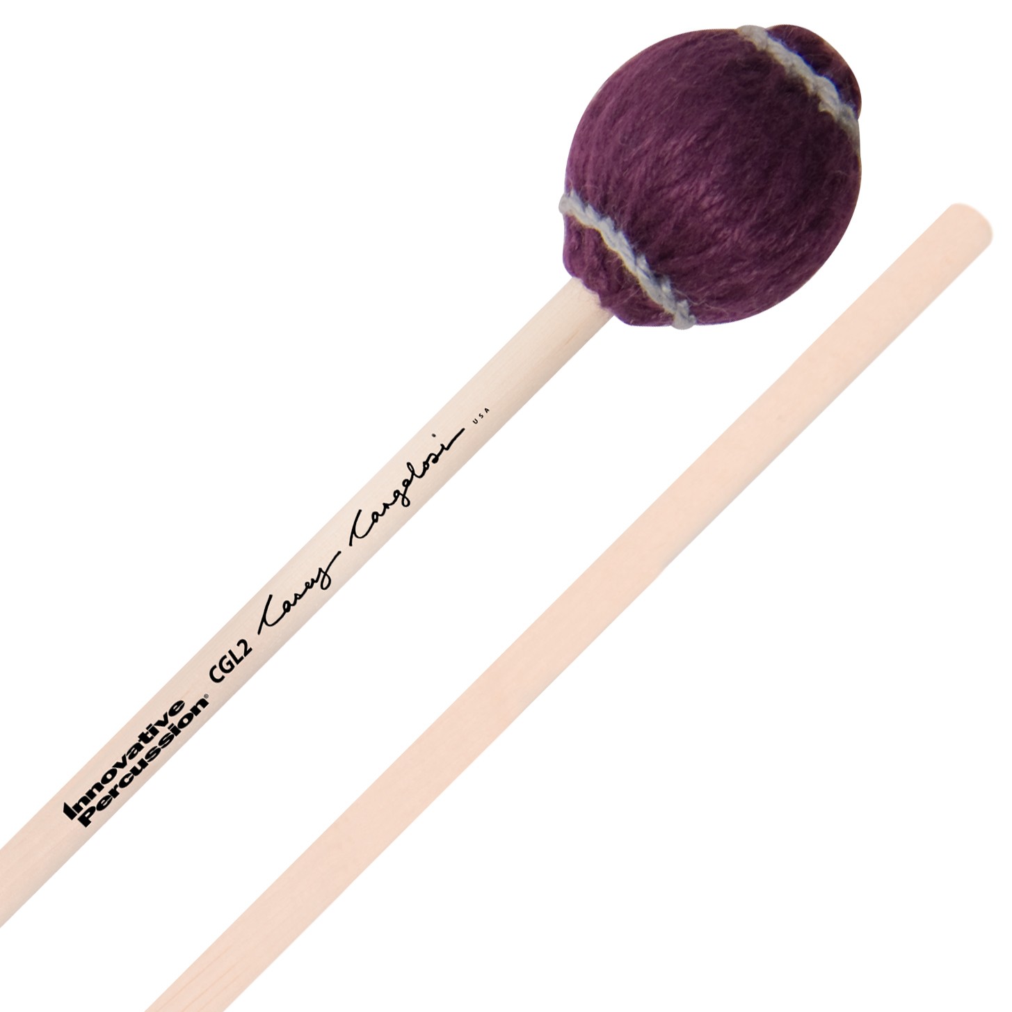 Innovative Percussion CGL2 Casey Cangelosi Series Articulate Bass Marimba Mallets