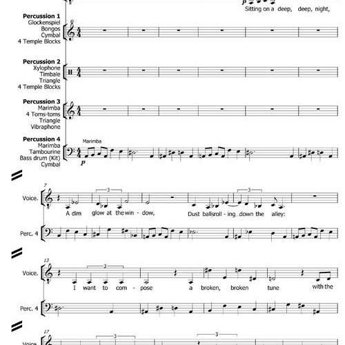 Five Chinese Songs