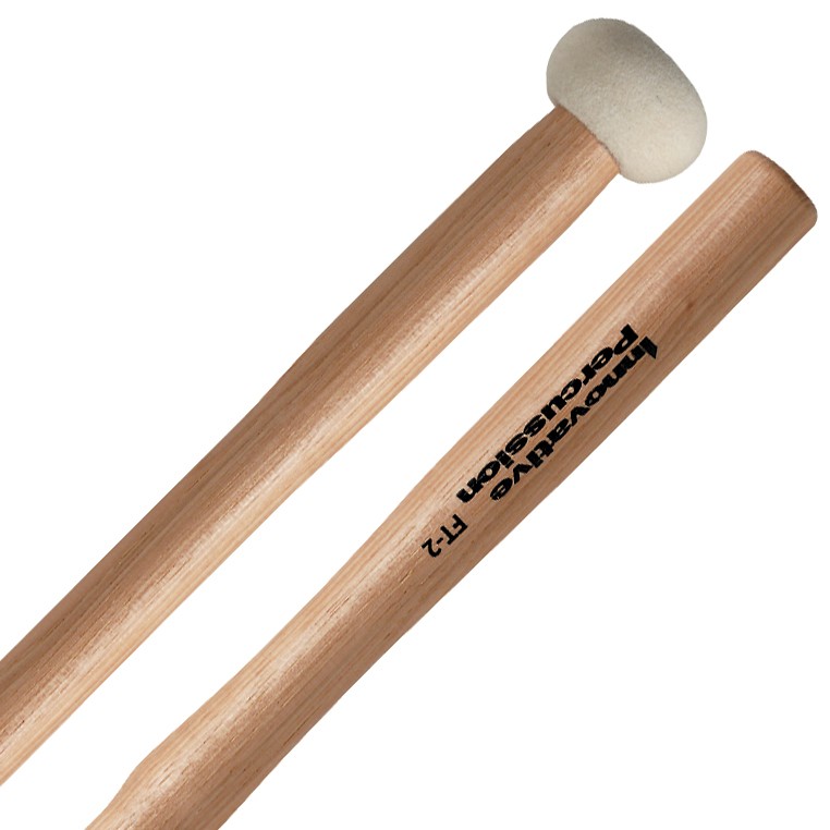 Innovative Percussion FT-2 Field Series Multi-Tom Mallets with Hard Felt